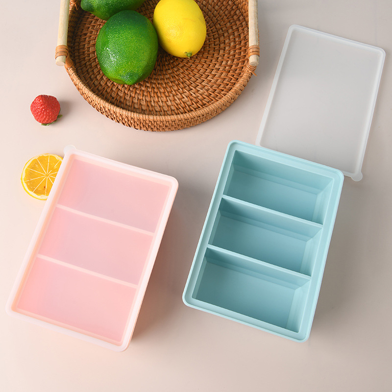 Extra Large 3-Compartment Sili - Meal Prep Template recension och pris
