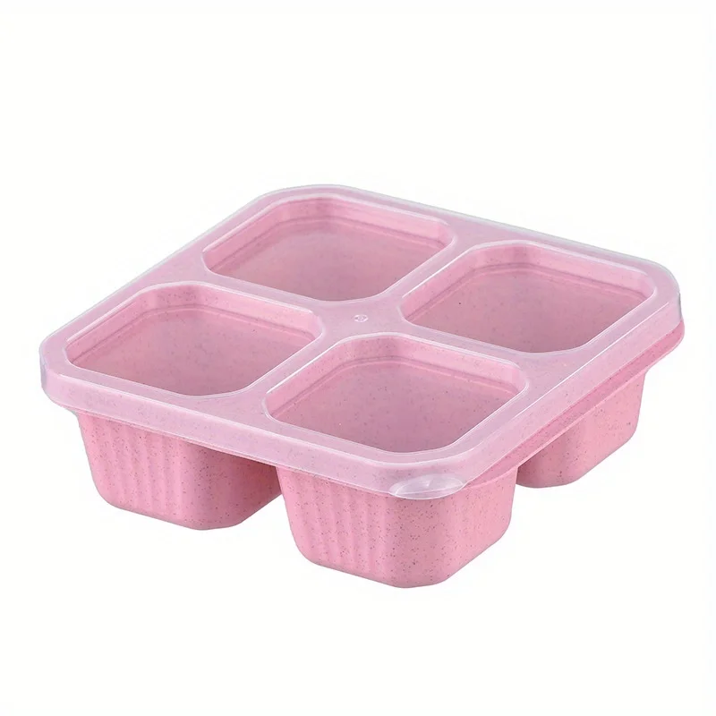 Snack Box with Four Transparen - Meal Prep Kitchen recension och pris