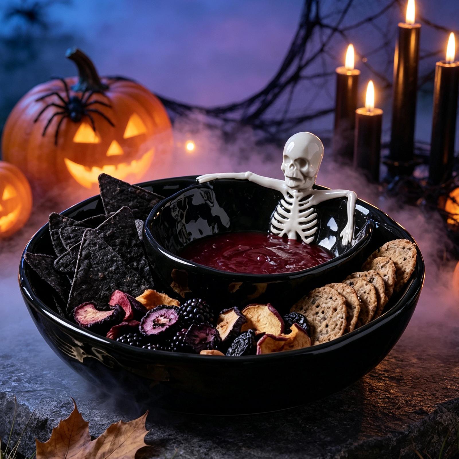 Dipping Bowls Halloween Double - Meal Prep Bowl recension och pris