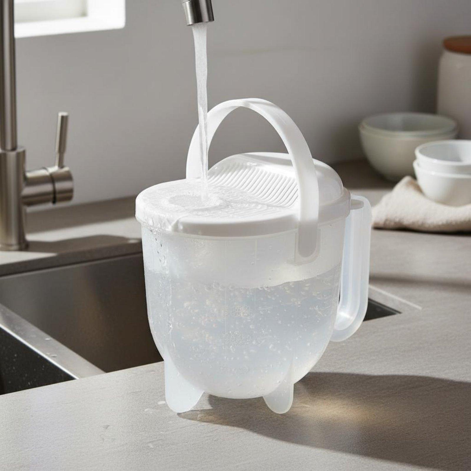 Hands Free Rice Rinsing Basket - Meal Prep With Rice recension och pris