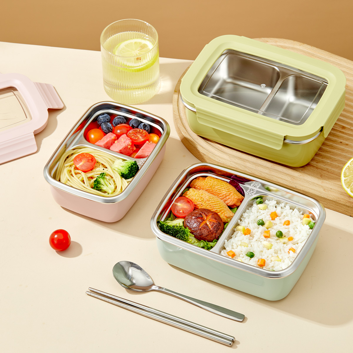 Microwave 304 Stainless Steel  - Meal Prep Bowl recension och pris