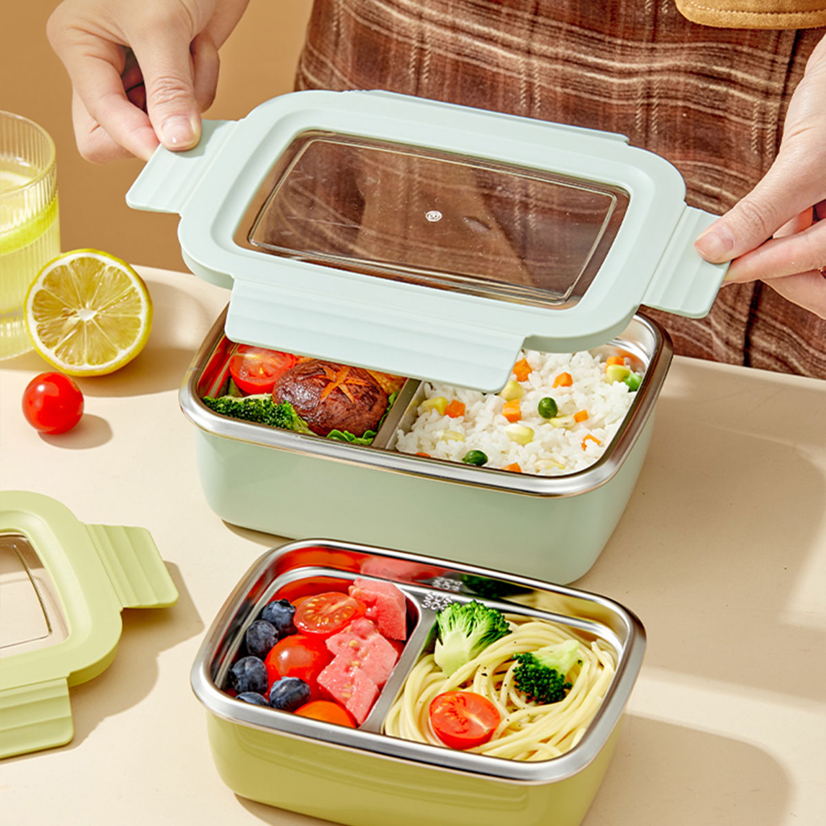 Microwave 304 Stainless Steel  - Meal Prep Bowl recension och pris