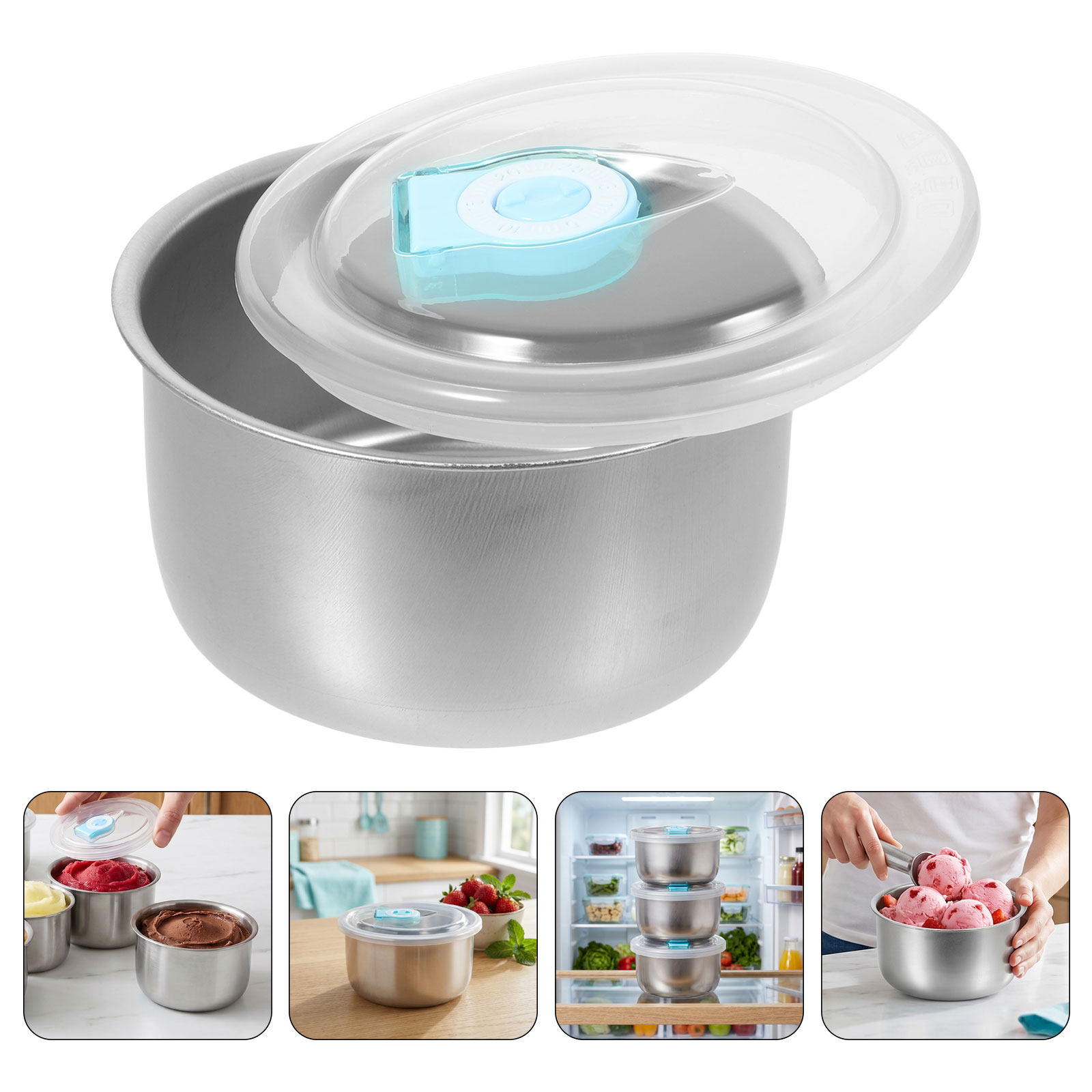 6pcs Homemade Ice Cream Box St - Meal Prep Bowl recension och pris