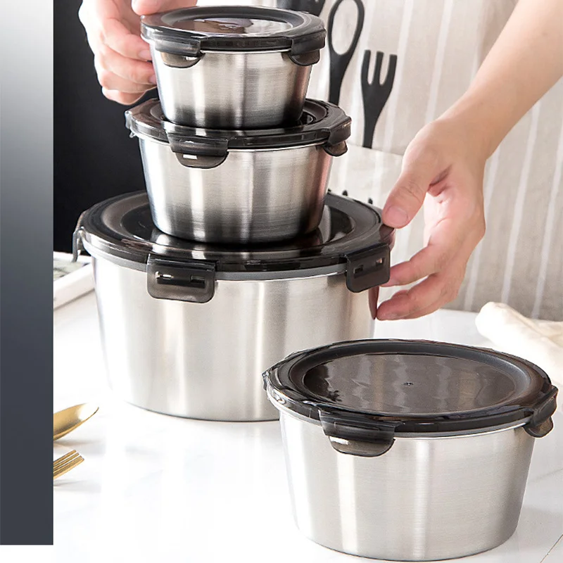 304 Stainless Steel Bento Lunc - Meal Prep Bowl recension och pris