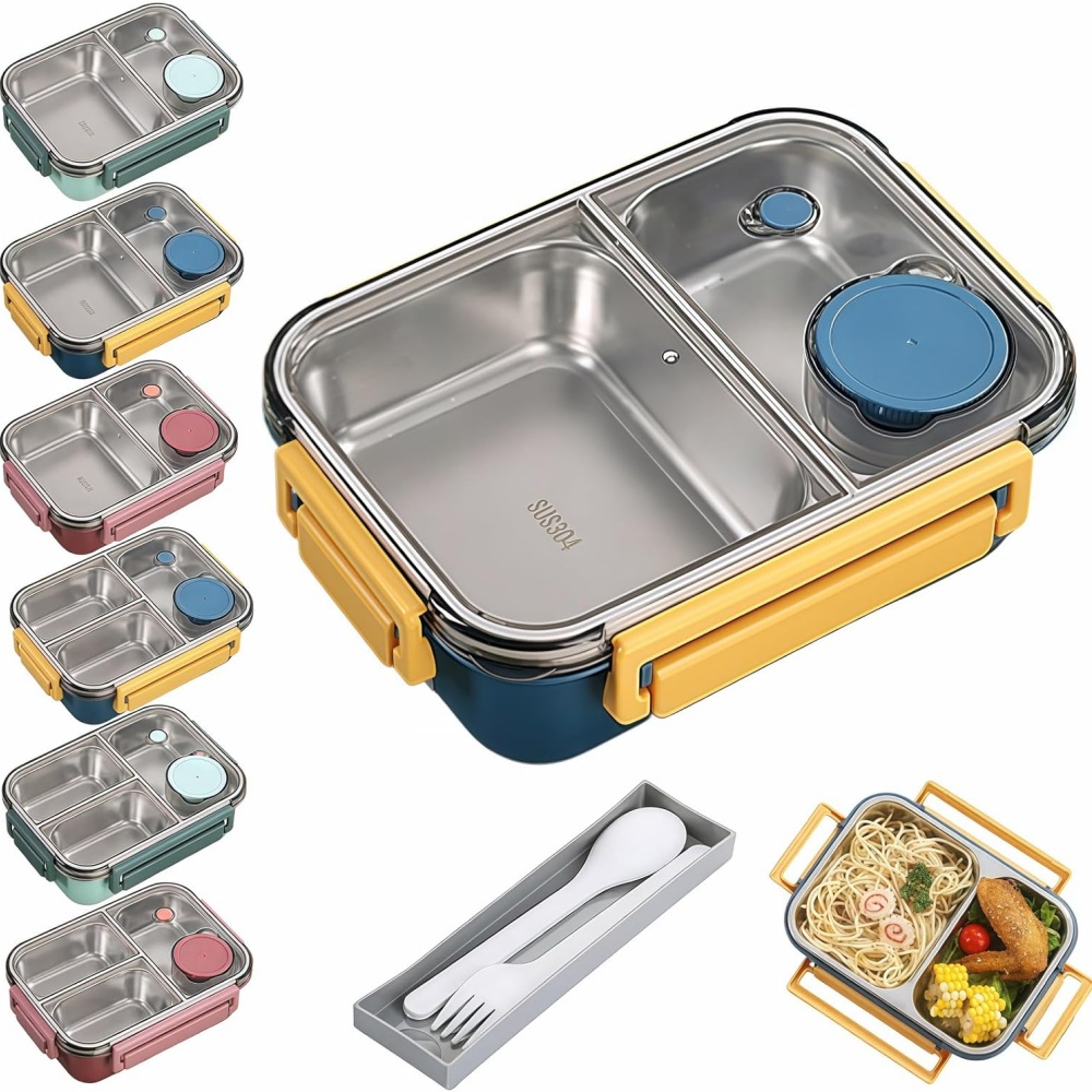 850ml Portable Lunch Boxes for - Meal Prep Bowl recension och pris