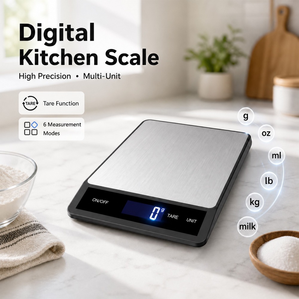 Waterproof Digital Kitchen Sca - Meal Prep Kitchen recension och pris