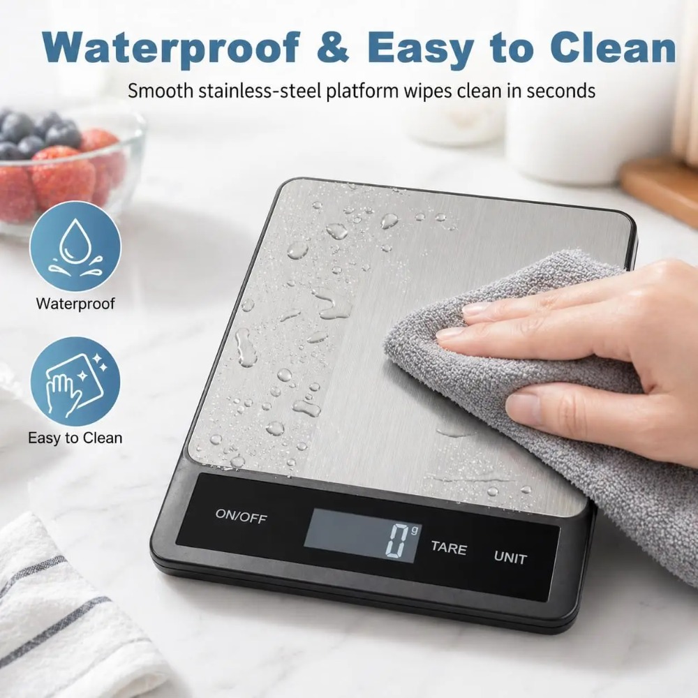 Waterproof Digital Kitchen Sca - Meal Prep Kitchen recension och pris