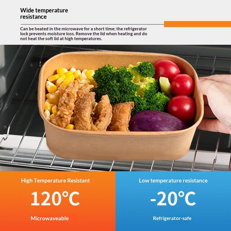 * 10PCS/Set Disposable Lunch B - Meal Prep Bowl recension och pris